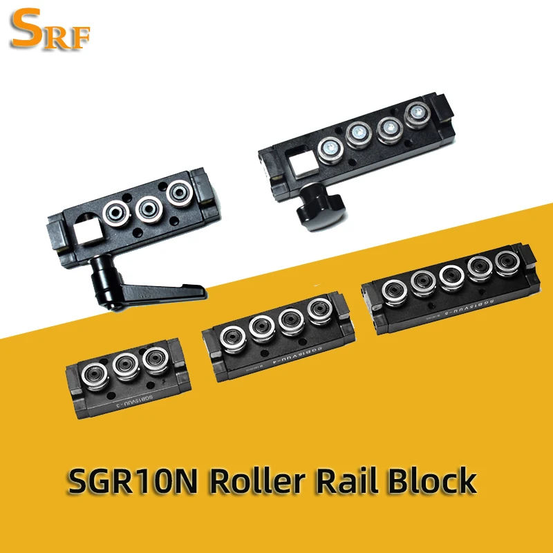 

1pcs SGB10N Slide Block Use For SGR10N Rectangle Roller Linear Guide Rail CNC Parts