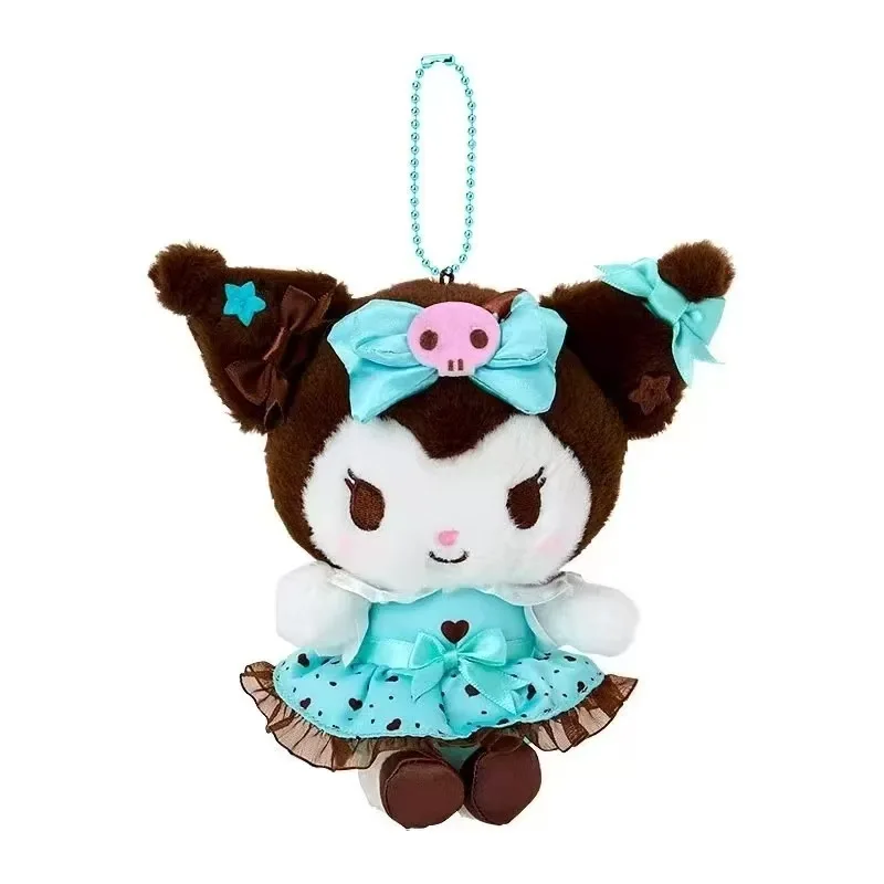 Cartoon Sanrio Mint Chocolate Series Pluche Pop Kawaii Hello Kitty MyMelody Rugzak Hanger Kuromi Kinderfestival Cadeau