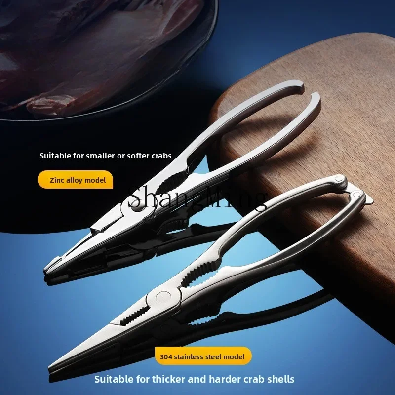 

CL Crab Eating Tools Gift Box Set Stainless Steel Hairy Crab Eating Tools Pliers Fork Crab Clamp