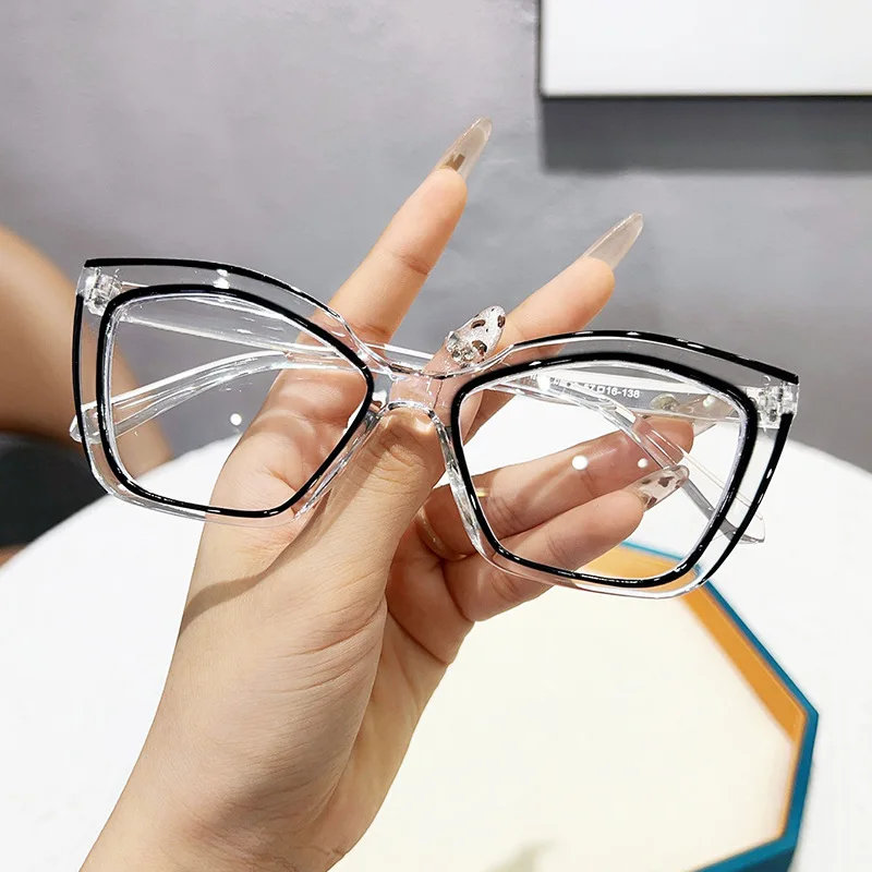 

Anti-Blue Light Glasses Men Women Optical Spectacle Eyeglass Ultralight PC Frame Eyewear Office Computer Goggles Eye Protection