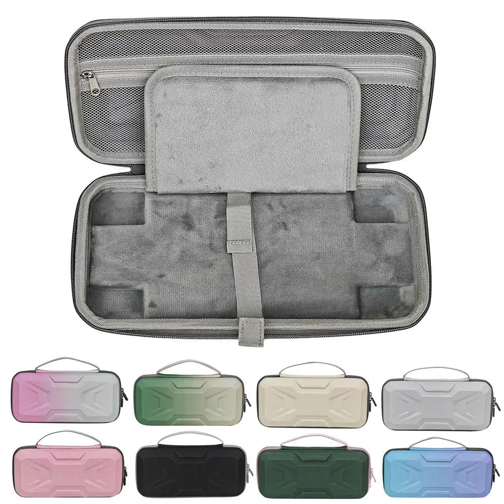 Protector Case Storage Box for Switch 2 Scratchproof EVA Bag Game Console Carrying Case with Card Slot Handle and Pocket B2QA