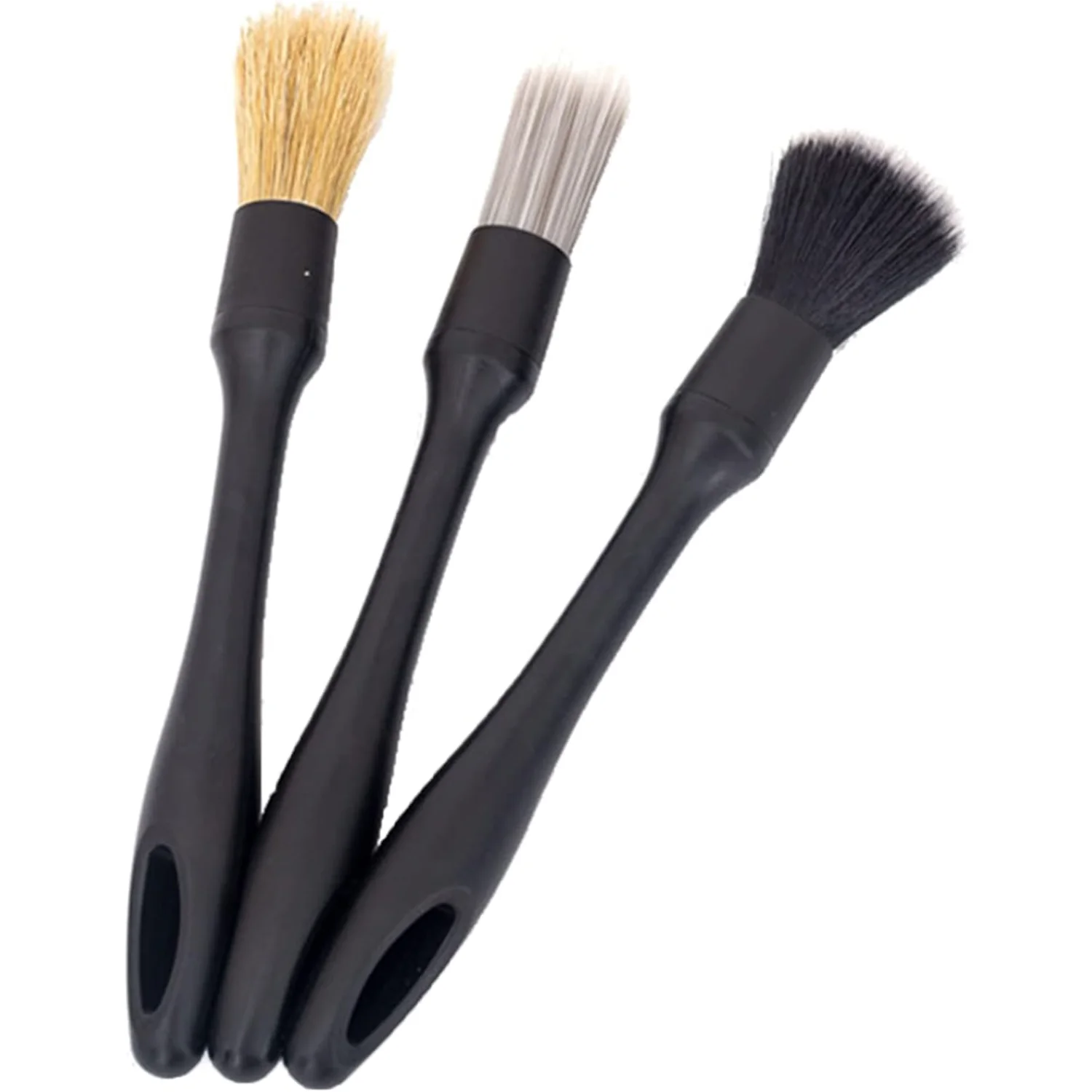 

3pcs Multi-Purpose Car Detailing Brushes for and Interior Detailing Car Cleaning Tools Kits for Dashboard