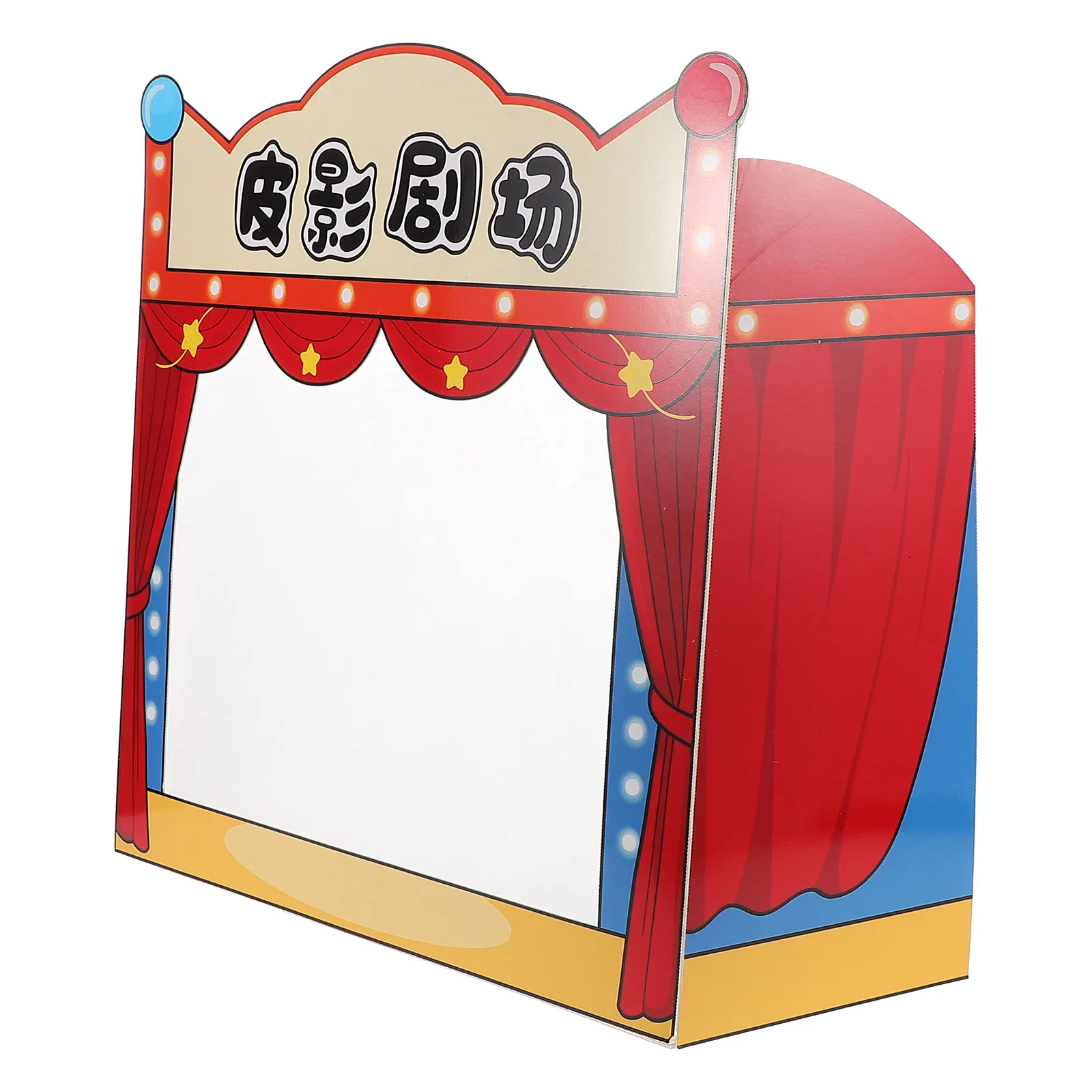 Shadow Puppet for Kids Picture Book Finger Family Puppets Kindergarten Paper Chinese Toy