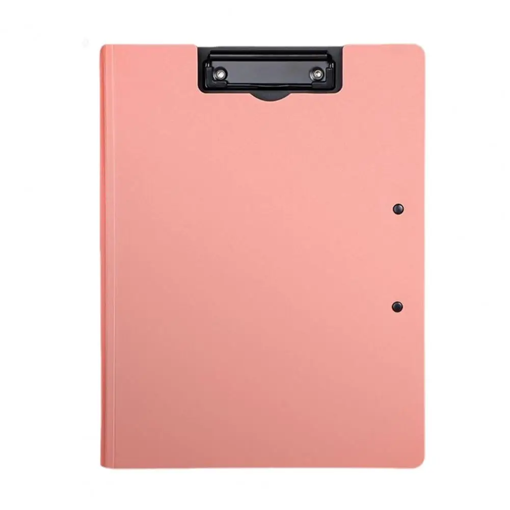 Portapapeles con abrazadera de archivo de almacenamiento, carpeta impermeable, A4, cubierta de archivo, estuche organizador para profesores de escuela de oficina, plegable