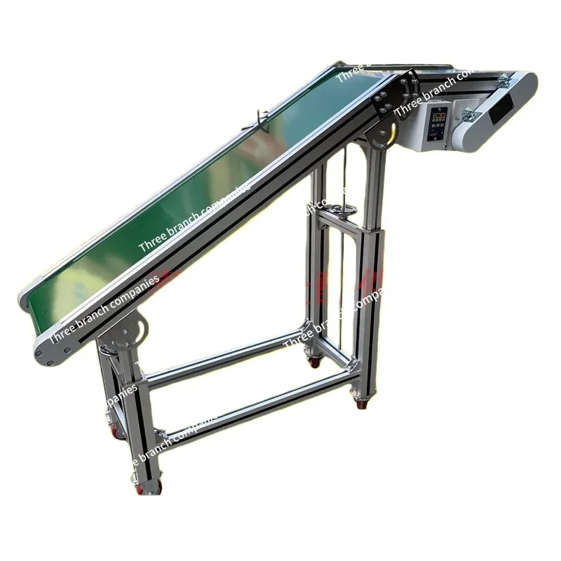 

Aluminum Profile Injection Molding Machine Assembly Line Lifting Adjustment Aluminum Alloy Head Conveyor Small Belt Line