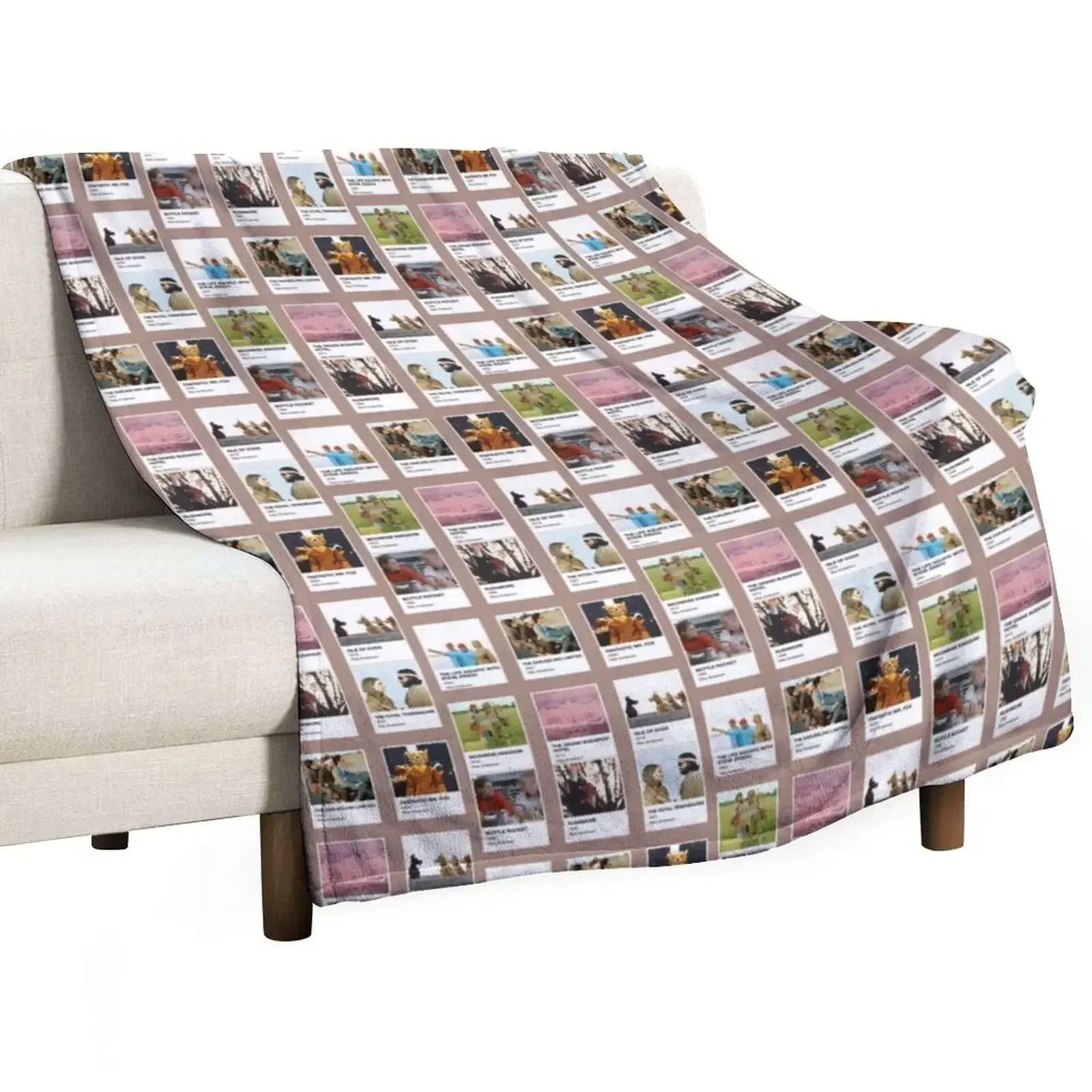 

Pantone Wes Anderson Throw Blanket Extra Large Throw Flannel Fabric Decorative Sofa Blankets