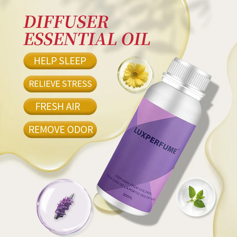 Diffuser Essential Oils Perfume Collection 100ML And 500ML Fragrance Perfume Oil Flavoring For Home Professional Air Freshener