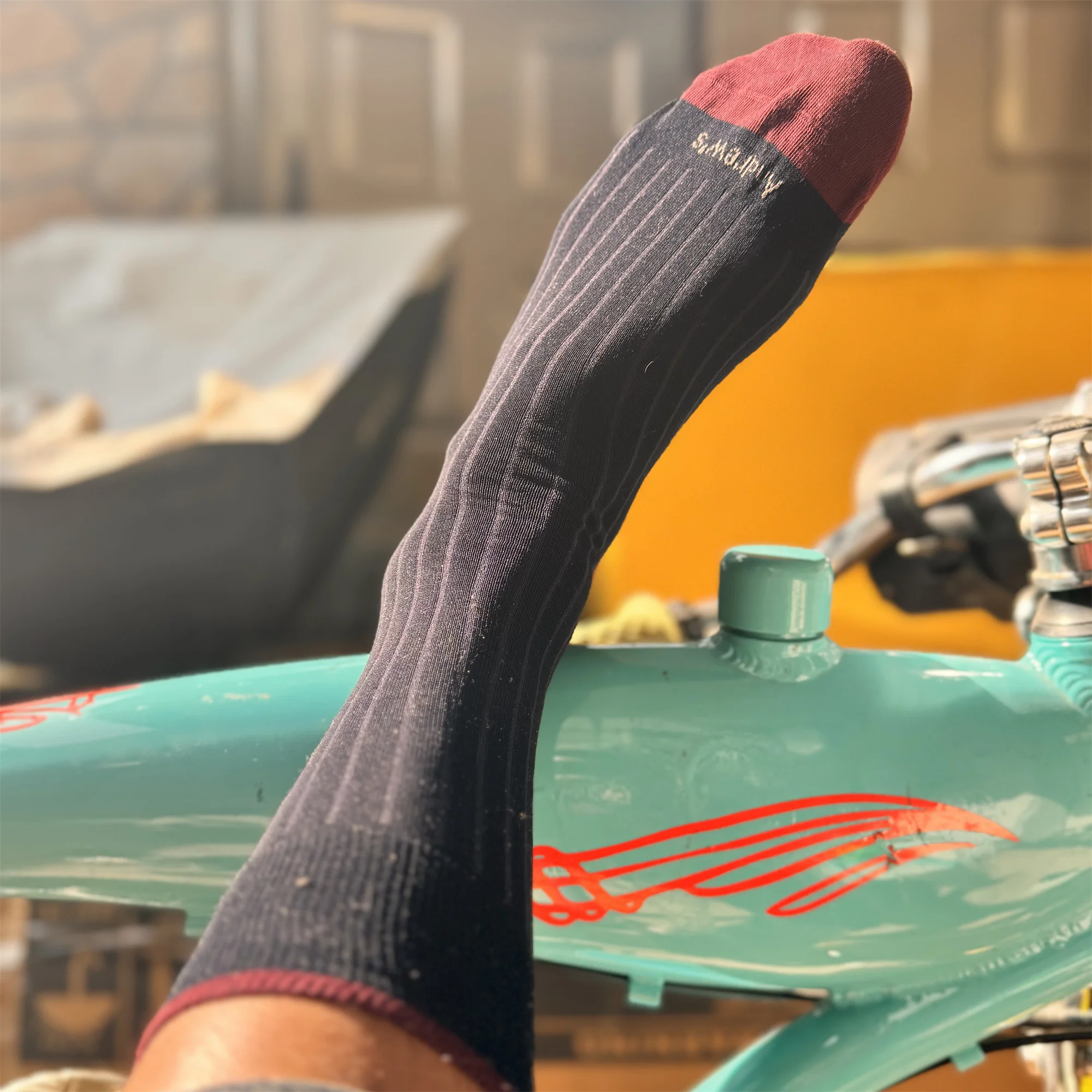 

Man's Socks Fashion Strip Patterned Socks Hot Nylon Socks Short Socks Calf Socks Sexy Man Adorable Hot Mature Pure