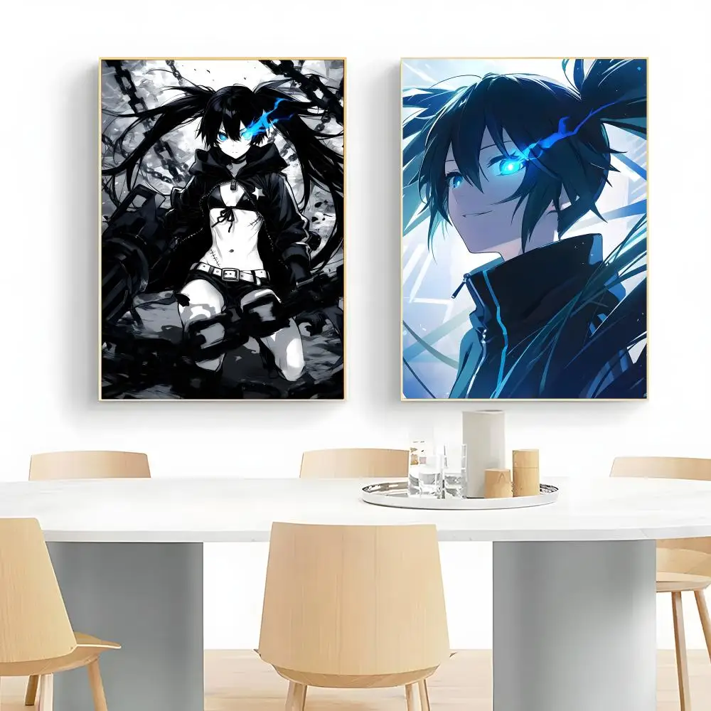 Black Rock Shooter Poster Wall Art Print Decorative Mural Home Decor Gift Unframed