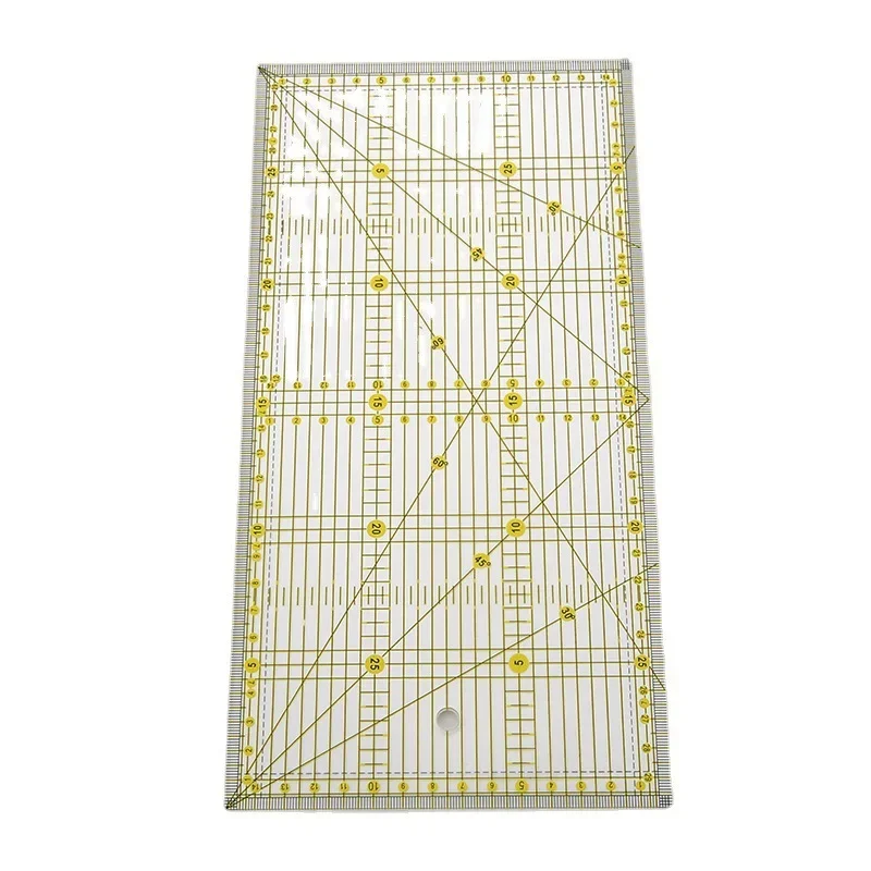 Patchwork Ruler Special Ruler For Cutting Hand Tools Rectangular Ruler Sewing Cutting Ruler