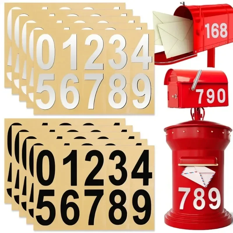 5/1pcs Waterproof Highly Reflective License Plate Stickers Nanofilm License Plate Sticker Auto Trunk Sill Scuff Protector Film