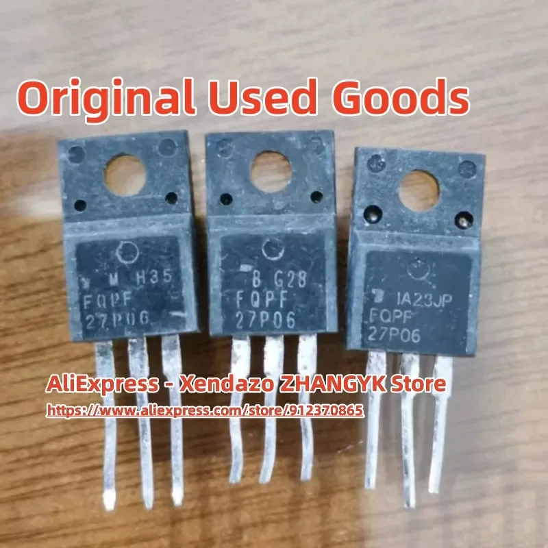 10pcs/lot FQPF27P06 FQP27P06 27P06 17A 60V P-Channel MOSFET TO-220F