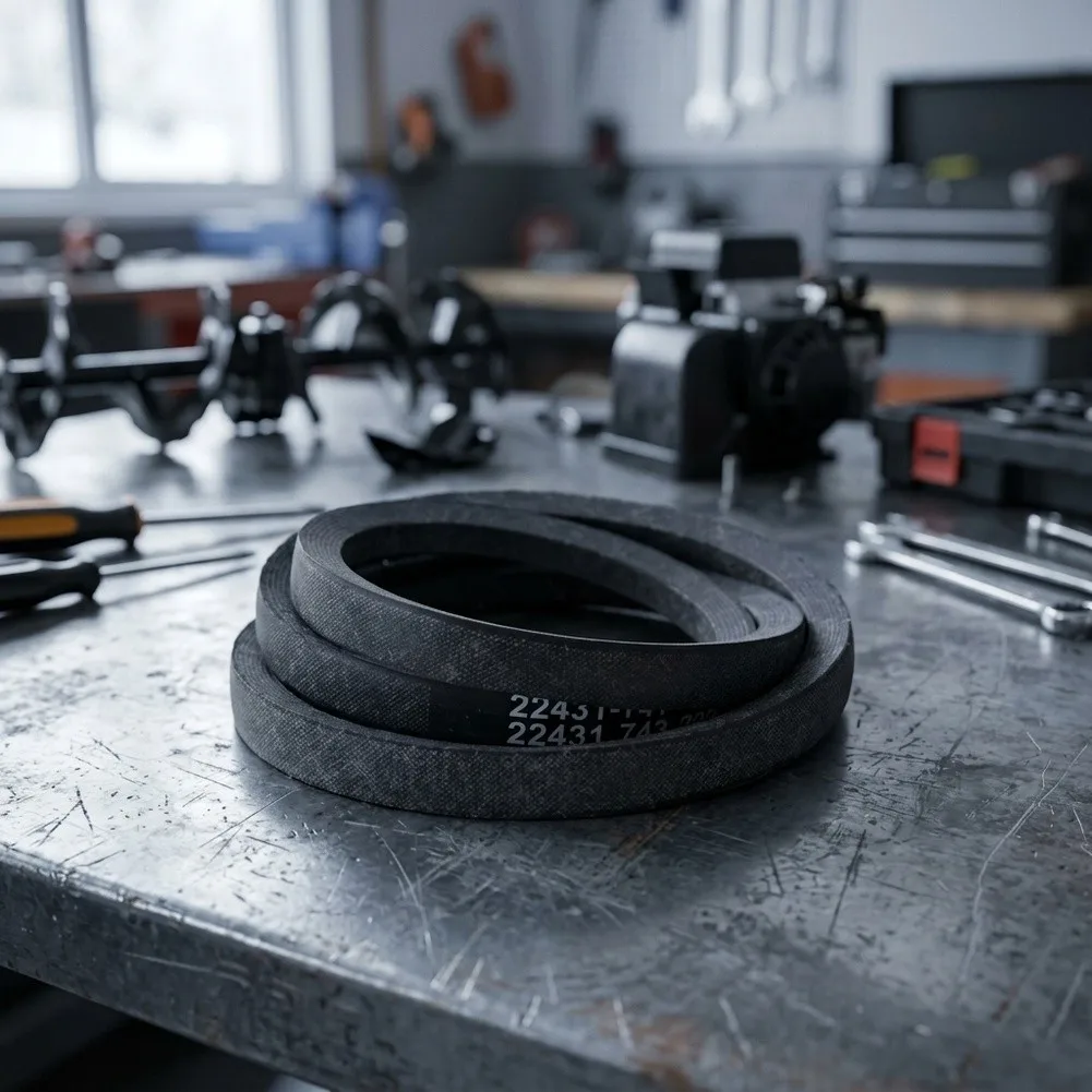 22431-747-003 Snow Blower Belt Compatible with For Honda HS521 and HS621 Models for Reliable Auger Engagement and Power Transfer