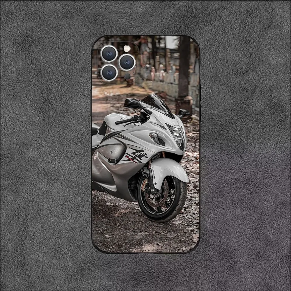 Hayabusa GSX 1300 R  Phone Case For iPhone 16,15,14,13,12,11,Plus,Pro Max,XS,X,XR,SE,Mini,8,7 Soft Silicone Black Cover
