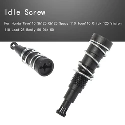 Throttle Body Idle Adjustment Screw For Wave110 Sh125 Cb125 Spacy 110 Icon110 Click 125 Vision 110 Lead125 Benly 50 Dio 50