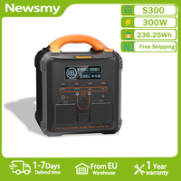Newsmy S300 Portable Power Station 300W Solar Generator 236.25Wh LMFP Battery Home Backup Outdoor Camping Mobile power