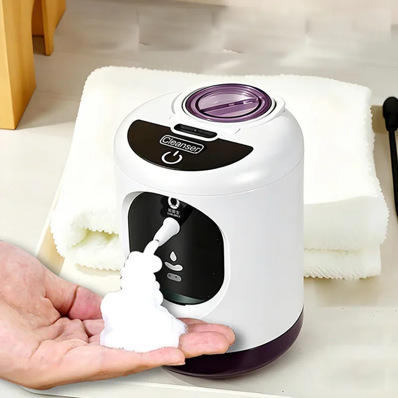soap dispenser Automatic induction facial cleanser frother, mousse frother bottle suitable for various facial cleanser frothers