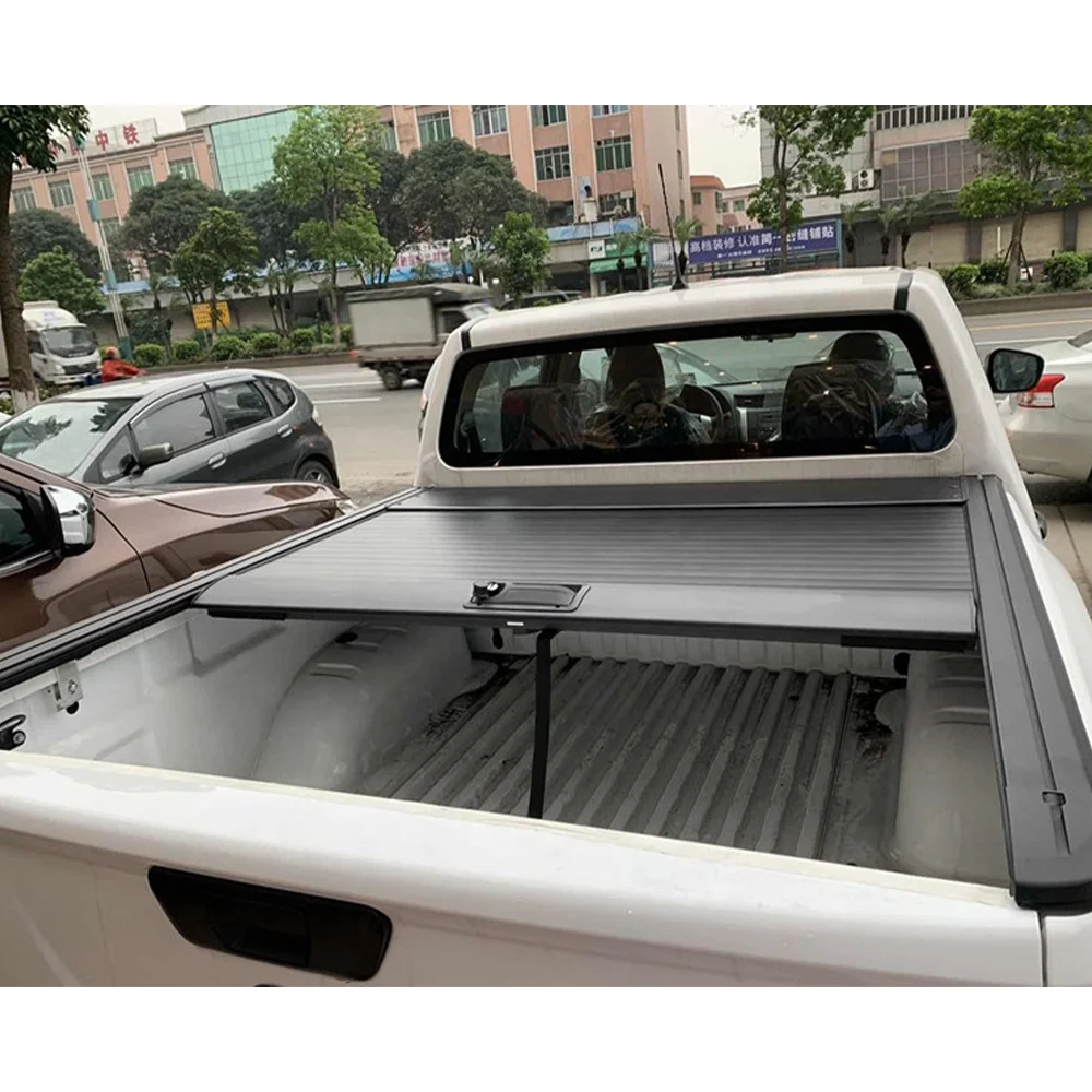 

Wholesale Aluminum Alloy Electric Remote Control Pickup Tonneau Covers For Pickup Car Retractable Waterproof