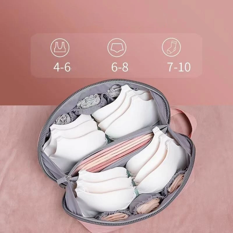 Travel Portable Storage Bag Multifunctional Underwear Socks Cosmetic Organizer Folding Bag Travel Necessity Storage Bag