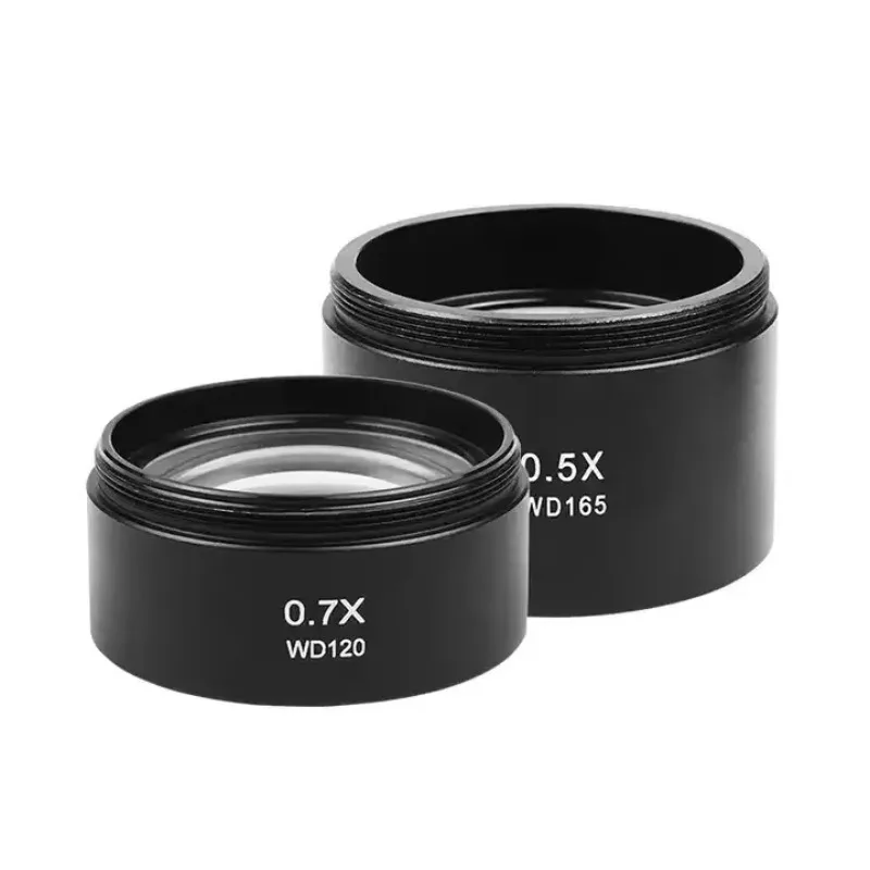 

M-21 M-22 0.5X 0.7X Auxiliary Objective Lens for Zoom Stereo Microscope Thread 48mm for Trinocular HD Stereo Microscope