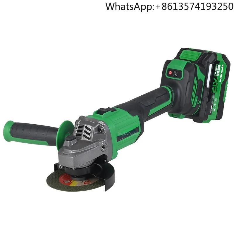 

Small Rechargeable Electric Hand Grinding Machine DIY Brushless Polishing Cutting Wheel Angle Grinder Reeba