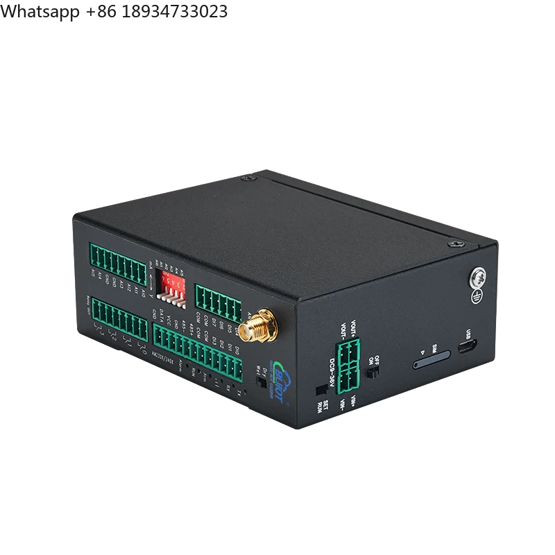 S272 Modbus/MQTT RS485 to 4G RTU With 8DIN/6AIN/PT100/4Relay/1TH/1USB