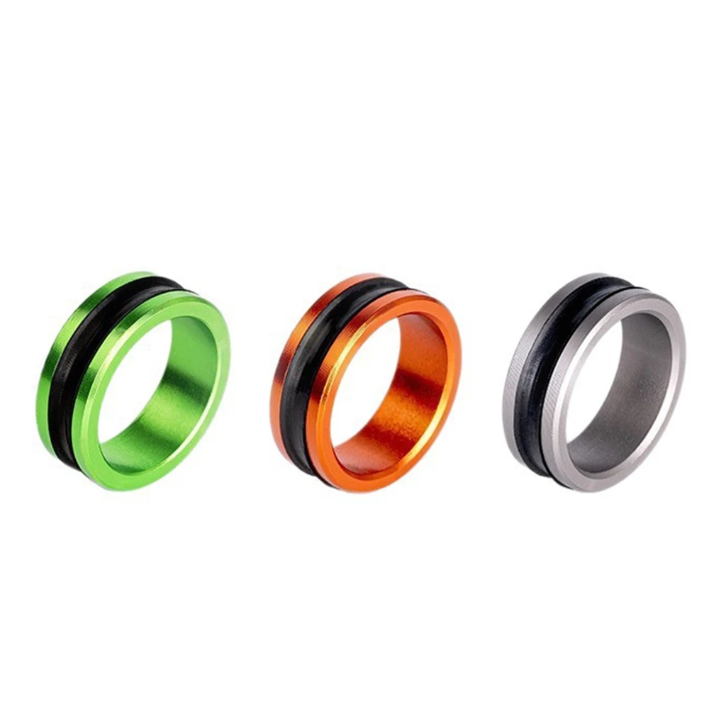 

2pcs Aluminum Alloys Fishing Line Rings Corrosions Resistant Fishing Line Rings for Secure Knots and Line Protecting