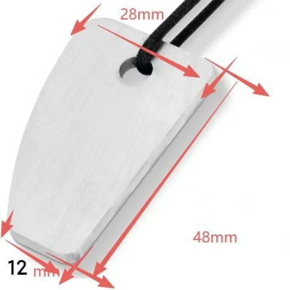 1Pc Auto Repairing Scraper Super Hard Removal Sagging Stains Spray Paint Scratch Remover 4.8*2.8 Cm Hand Tool For Auto Car Maint