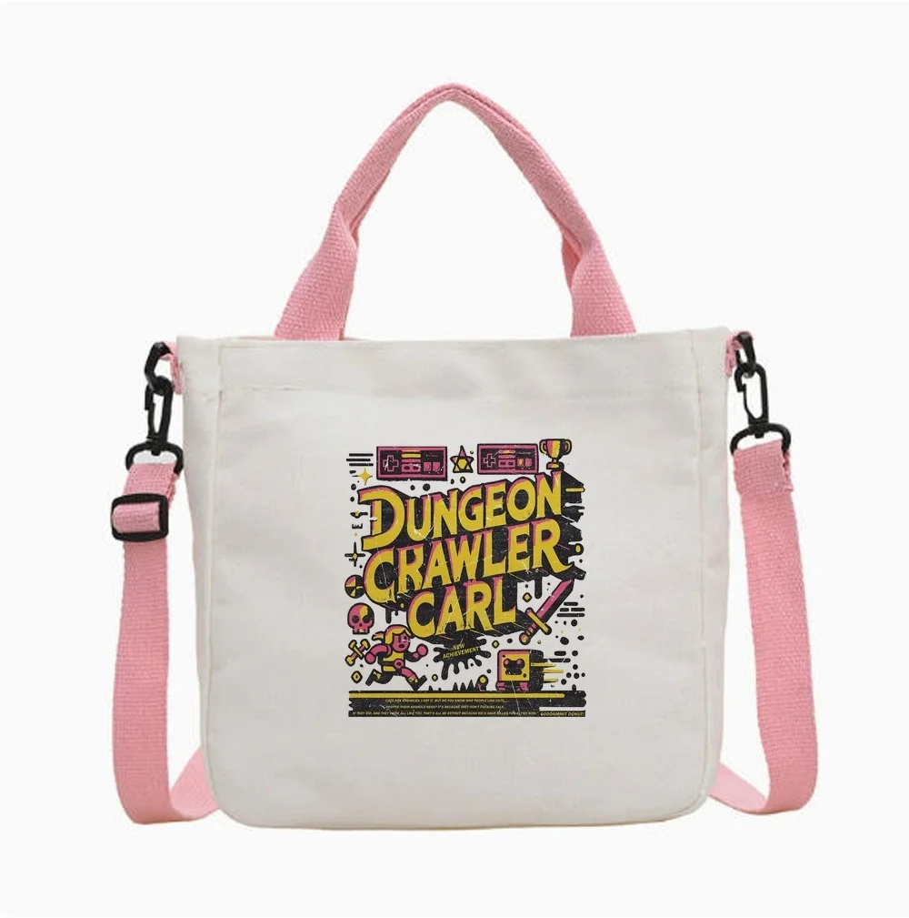 Dungeon Crawler Carl tote bag shopping shoulder  y2k sac cabas einkaufstasche woman