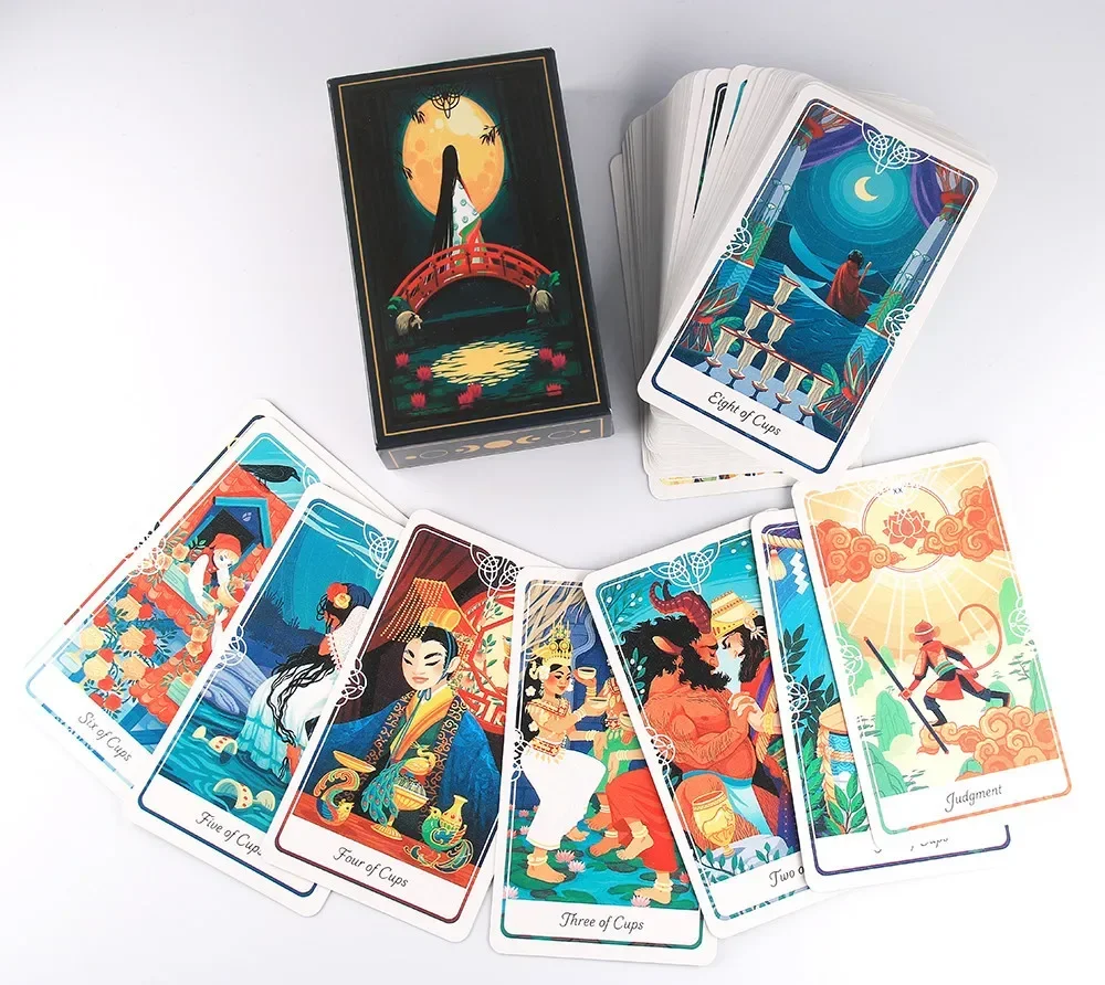 78 Tarot of the Divine gra karciana gra planszowa na imprezę wskazówki wróżenie los wyrocznia gra planszowa na imprezę