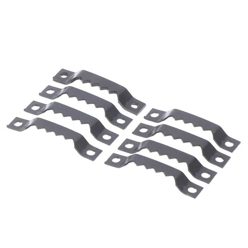 200pcs Quality Black No Nail Picture Frame Hooks Saw Tooth Sawtooth Hangers