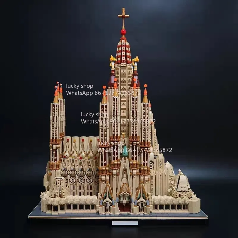 

Sagrada Familia Building Model | Gothic Architectural Craft for Collection & Display