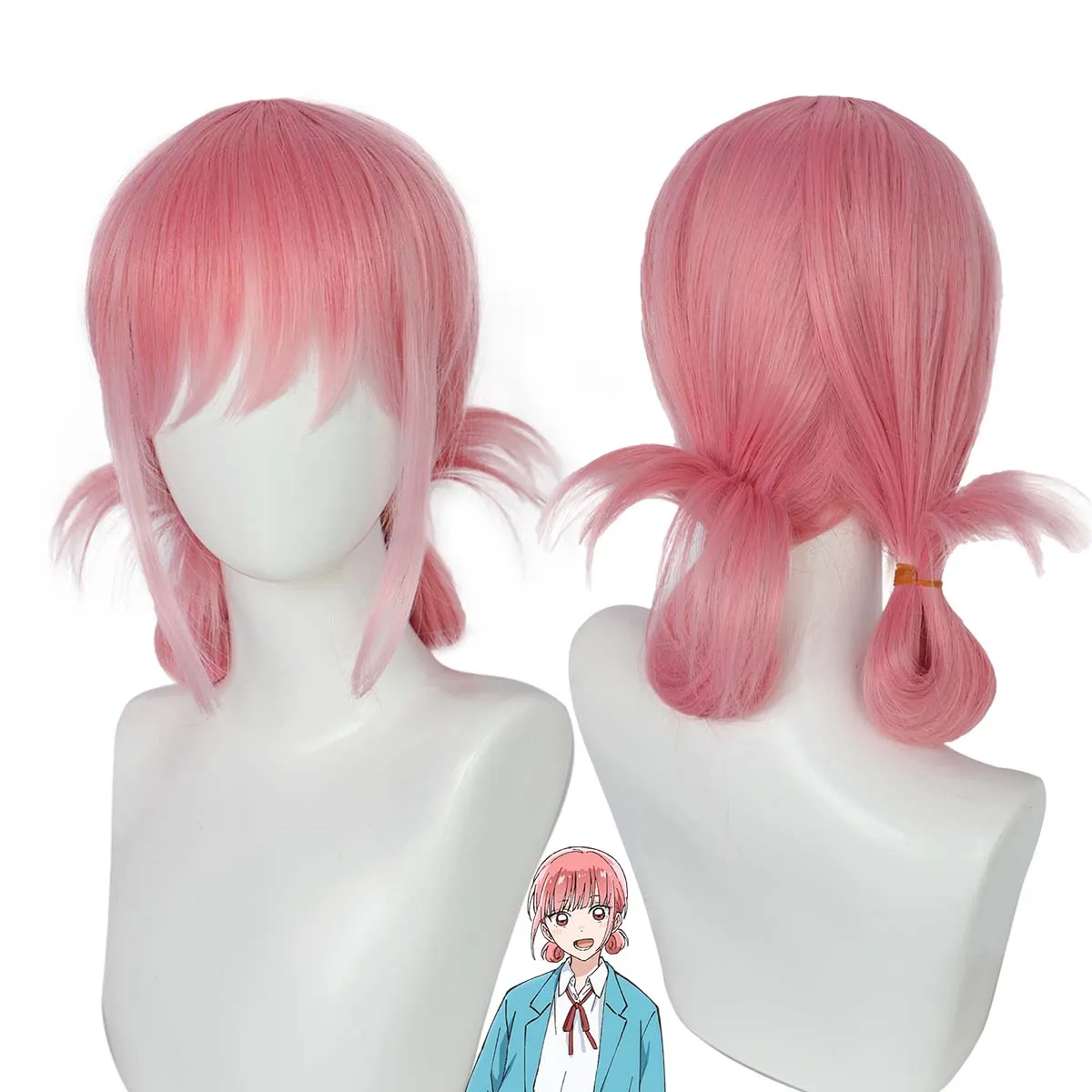 

Хэллоуин Фестиваль Косплей Женщины Hina Cho no Hina Косплей Розовые волосы Парик