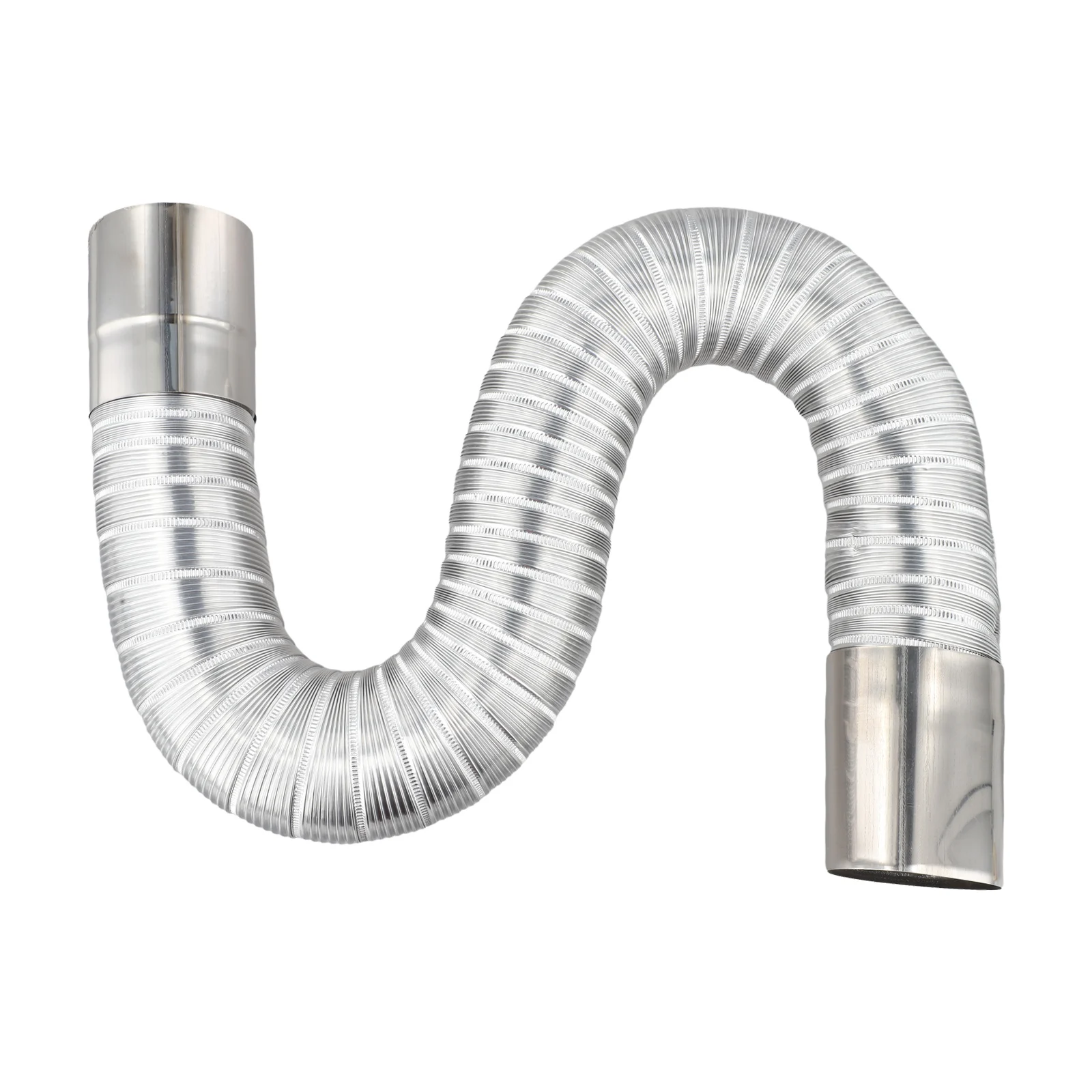 Home Installation Stretching Range 0.65-1.5 Meters Aluminum Foil Hose Adjustable for exhaust Pipe Length Flexible for exhaust