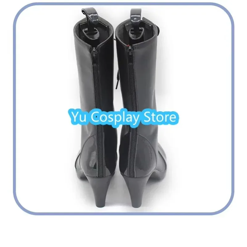 

Candy 2025Yu- Game Identity V Психолог Ада Месмер Косплей Обувь из искусственной кожи Хэллоуин Карнавальные ботинки Реквизит Custo