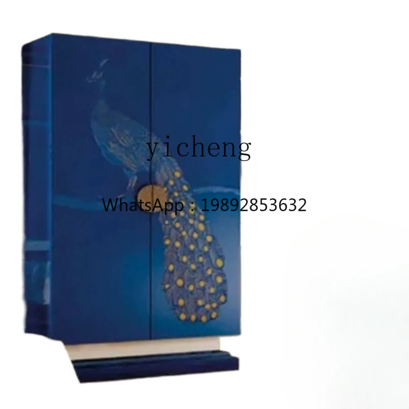 TQH light luxury locker designer high-end decorative cabinet painted wardrobe modern luxury living room storage cabinet