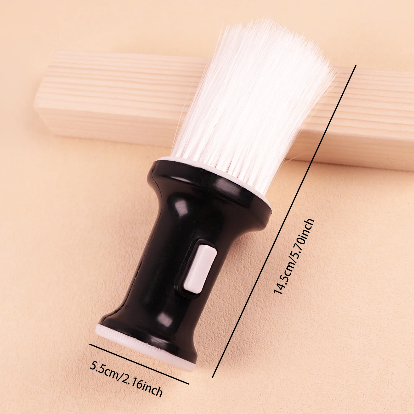 Entfernen Sie weiche Bürste, Haarschneiden, Hals, Gesicht, Staubwedel, saubere Friseurbürsten, Werkzeuge, Barbertop für Haar-Accessoires – Detail 6