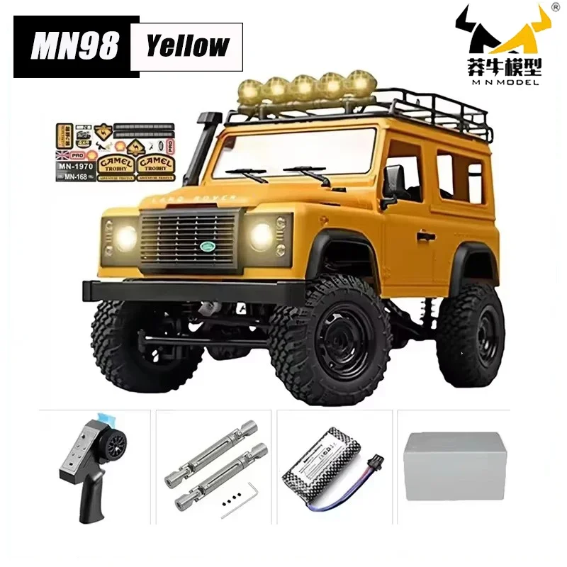 Rc 픽업 Rc 트럭 모델 MN MN82 1:12 LED 조명이 장착된 빈티지 RC 자동차 풀 사이즈 아날로그 LC79 전문 4륜 구동