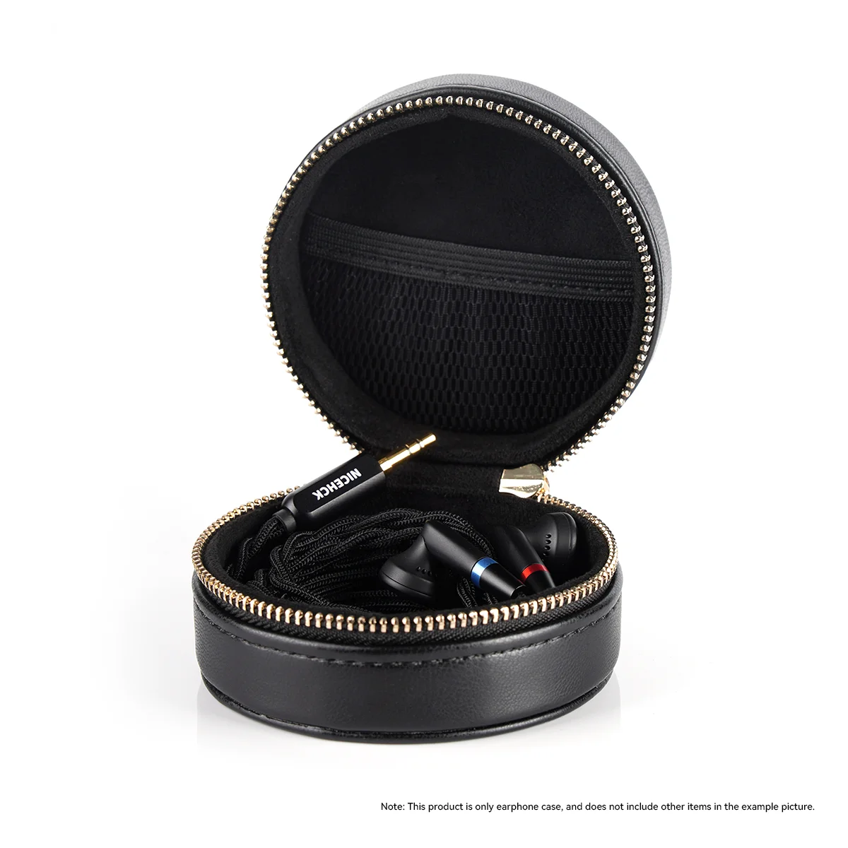 NICEHCK الراقية بو تحمل تخزين سستة حقيبة سماعة كابل ملحق المنظم الحال بالنسبة Delci Pilgrim Performer8 Explorer