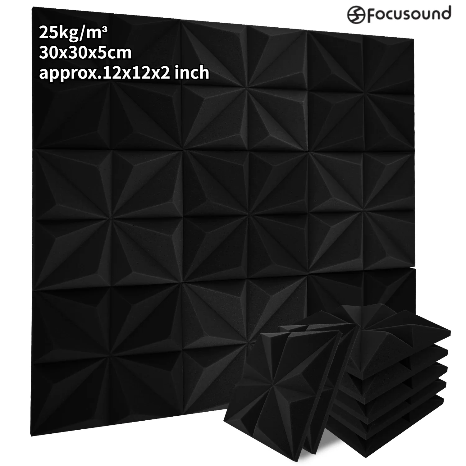 

Акустическая пена, 12 шт., звуковая пена, музыкальная студия, звукоизоляционная шумоизоляция, пена для дома, КТВ, настенная панель, изоляционные акустические панели