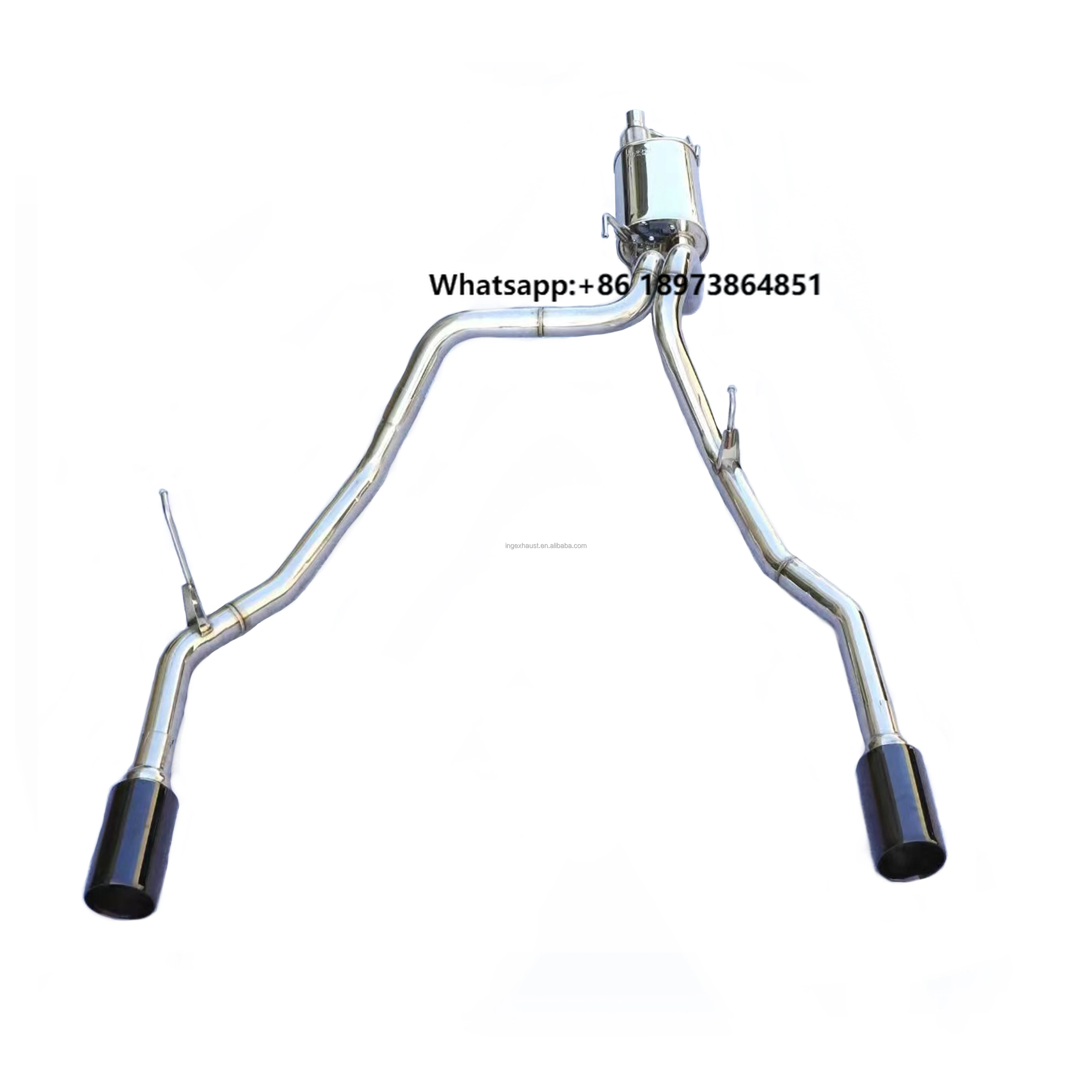 

ING Auto Performance Parts SS304 Ford Exhaust Stainless Steel Catback for Ford Raptor F150 3.5T Exhaust Auto Performance Parts
