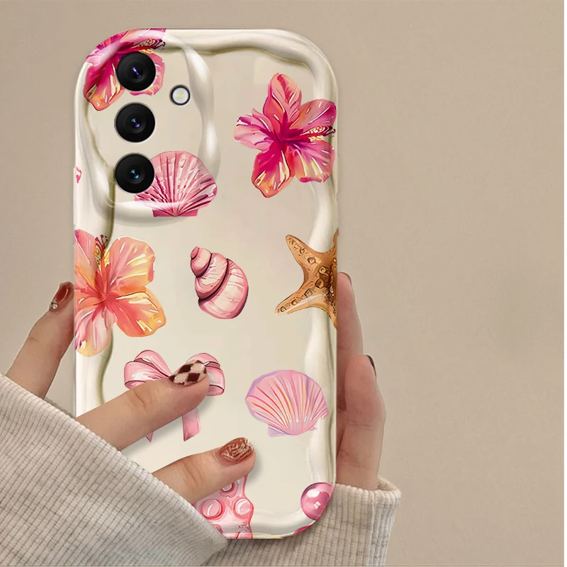 Clear Case For Samsung Galaxy A53 A24 A54 A34 A33 A05 A05S A23 A13 A52 A52S A32 A22 A71 A51 A31 A50 Colorful Marine Organism TPU - náhled 4