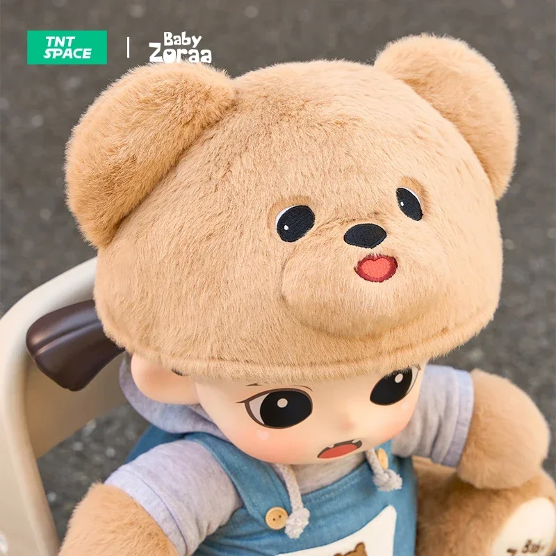 TNTSPACE Zoraa Latte Bear Vinyl Toys Doll Cute Anime Figure Desktop Ornaments Gift Collection