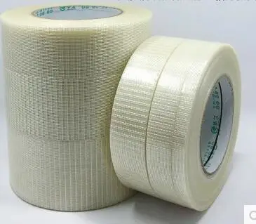 1PC Grid Fiberglass Adhesive Tape Stripe Strength High-Viscose 25M Belt Width 10/15/20/25/30/35/40/45/50/60/80/100mm Toy Module
