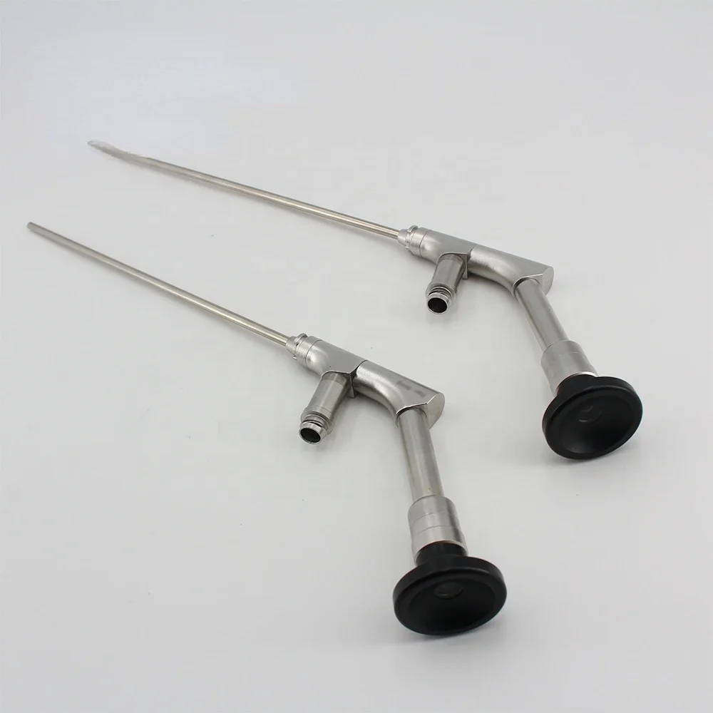 Laryngology Premium Rigid ENT Throat Endoscope Side Viewing Self-retaining Self Retaining Laryngoscope set