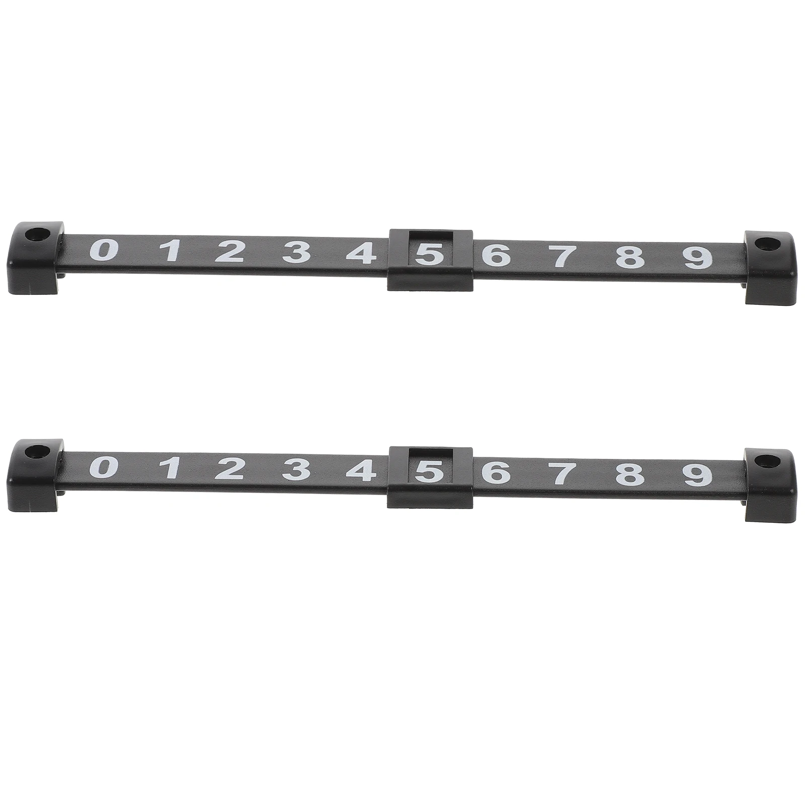 

2Pcs Table Football Score Counters Compact Sturdy PP Material Foosball Scorekeeper Bars Table Game Supplies Score Keepers