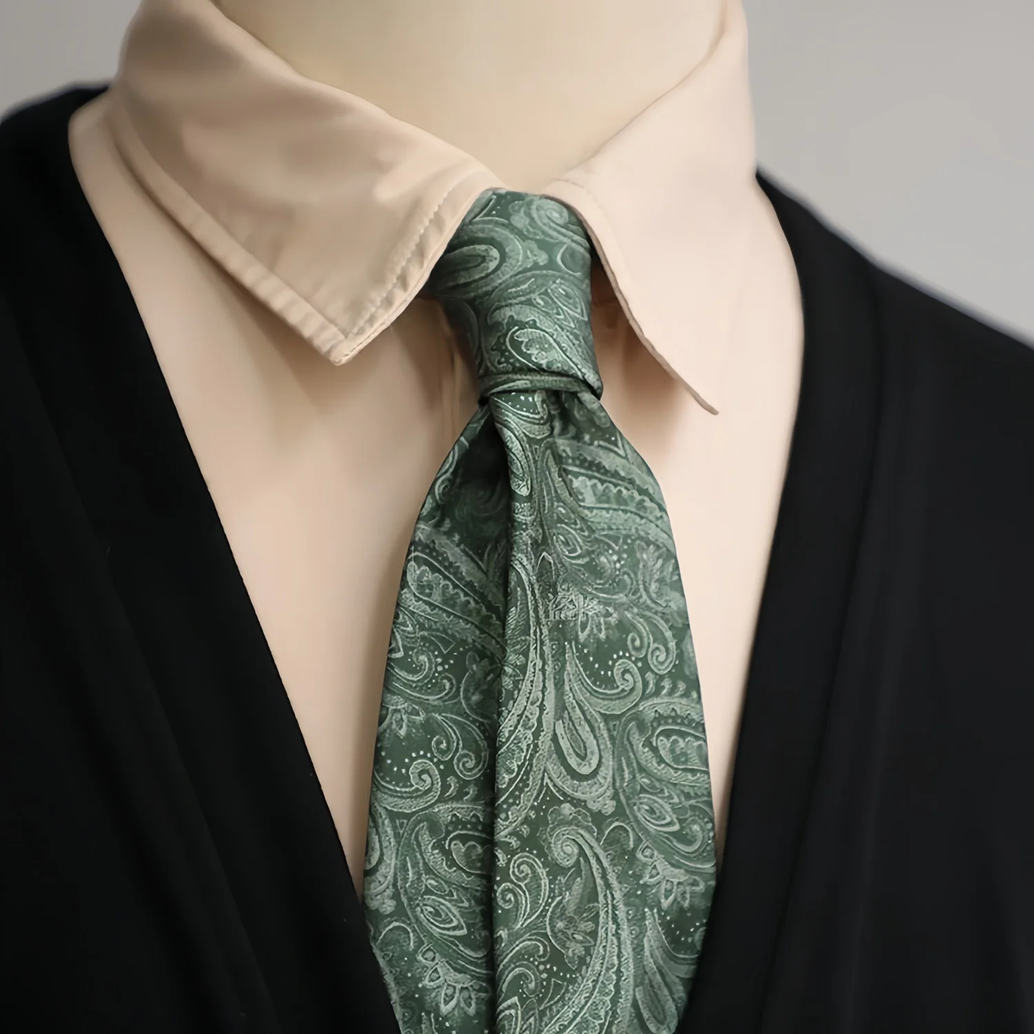 Oil Painting Style Handmade Necktie For Men Retro Simulation Silk Print Casual 7Cm Tie Fashion Shirt Dress Accessories