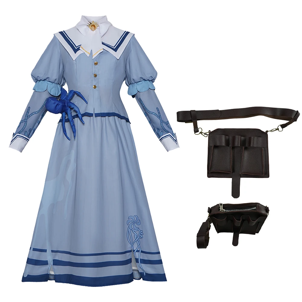 

Game Identity Ⅴ Cosplay Costume Emily Dyer Doctor Disguise Full Set for Adult Uniform Halloween Carnival Party Clothes Role Play