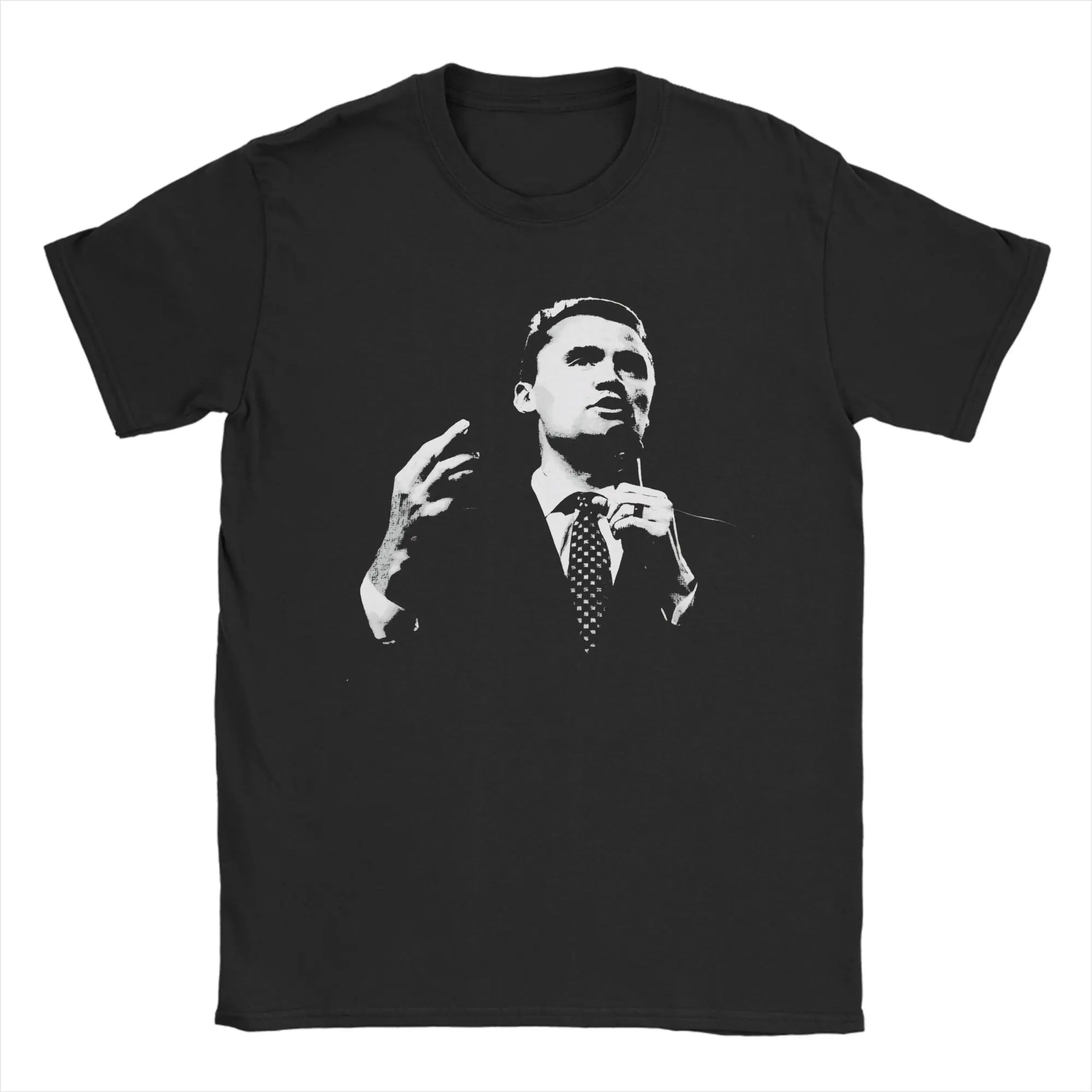 

Justice for Charlie Kirk Men's T Shirts Vintage Tee Shirt Short Sleeve Crew Neck T-Shirt Cotton Gift Idea Clothes