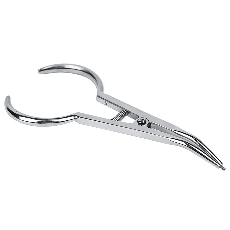 

Dentistry Dam Clamp Placement Plier For Dentist Clinic Rubber Ring Frame Placing Pliers Dental Orthodontic Clips Pliers Tools